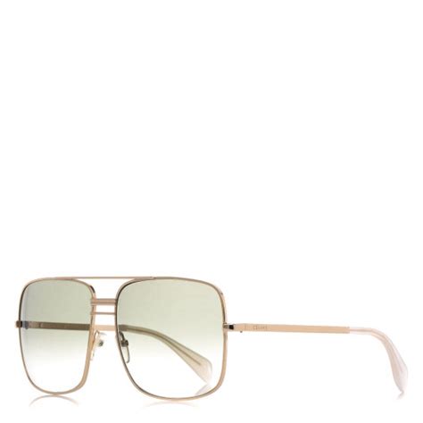 CELINE Sunglasses CL 41808/S Gold 397931 